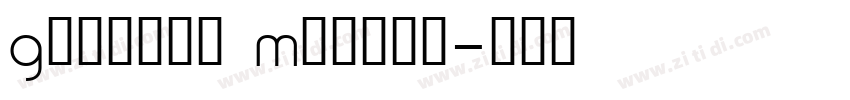 Gempire Medium字体转换